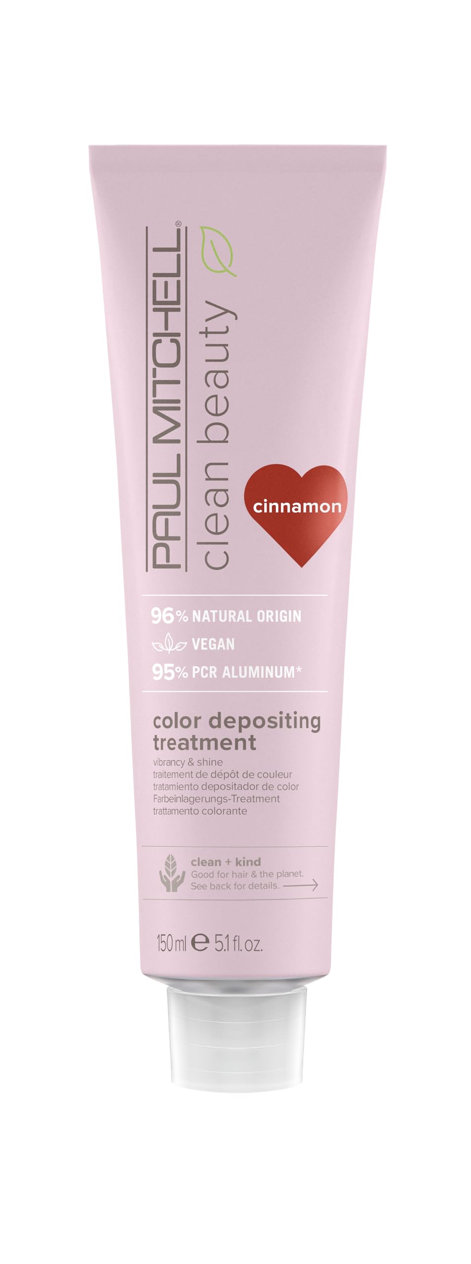 Paul Mitchell Clean Beauty Color Depositing Treatment 150ml - Cinnamon, 150 ml (Pack of 1)