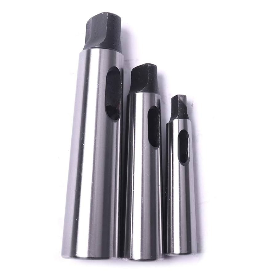 ATOPLEE 3pcs Morse Taper Drill Sleeve Reducing Adapter for
