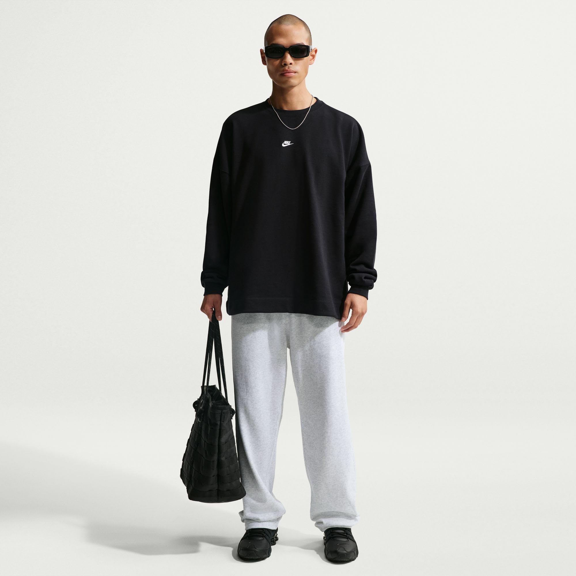 Nike Sportswear Club French Terry Sudadera con Cuello Redondo para Hombre IF0747