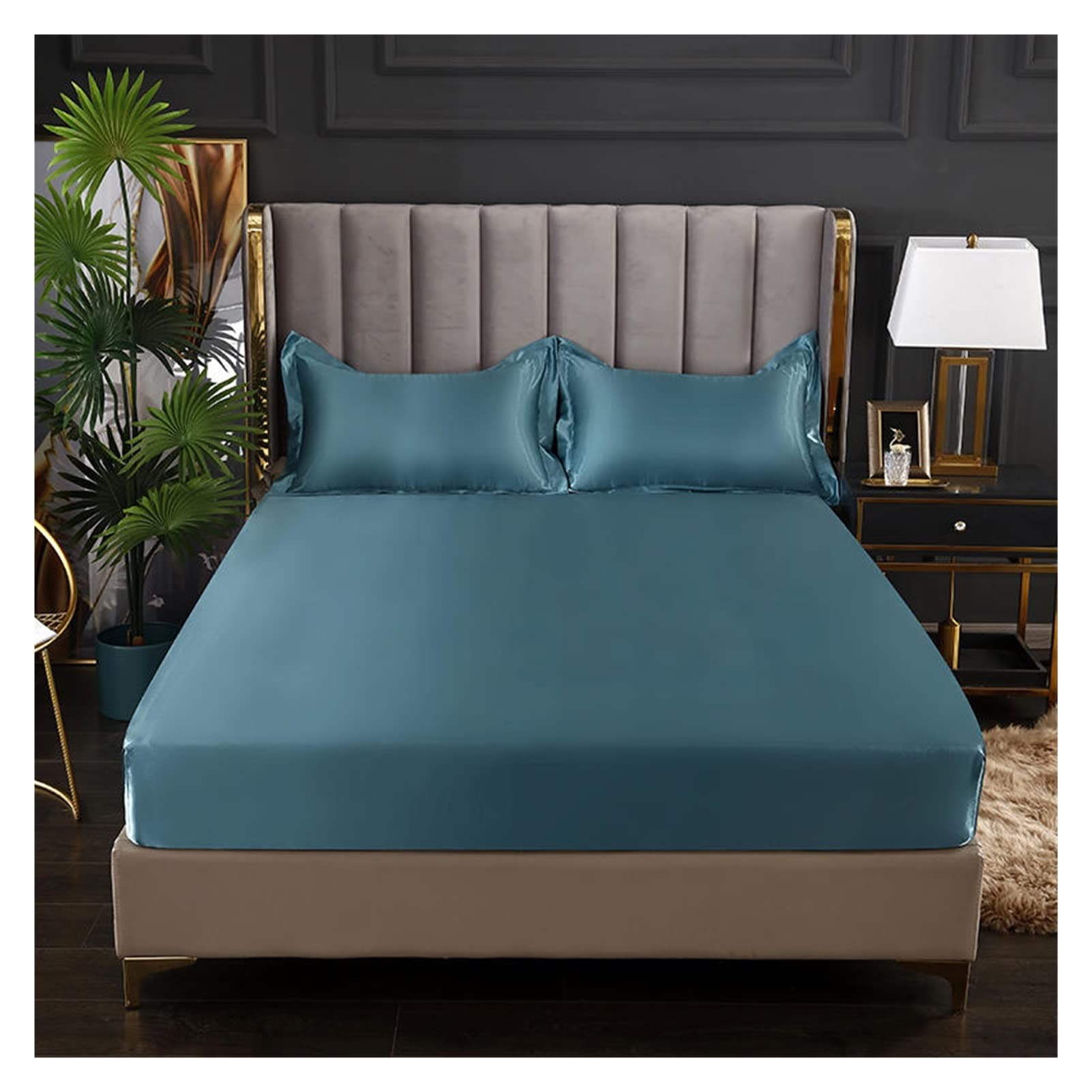 Drap d'été en soie ice silk drap-housse ice silk multicolore yueguanglan 150x200x25cm