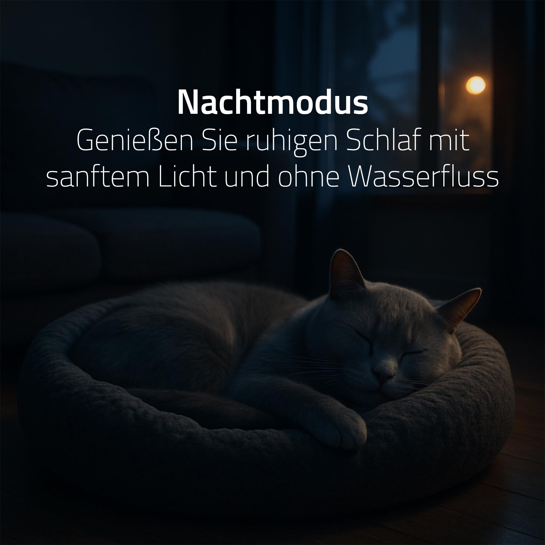 Hombli Smarter Trinkbrunnen für Haustiere, 3,5 l Volumen, leise, Edelstahl-Napf, Filter- und Wasserstandüberwachung, kompatibel mit Alexa & Google