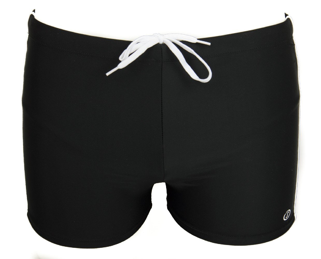 Spalding Boxer Corto Costume Pantaloncino Uomo Mare o Piscina Swimwear Articolo C787, 0002 Nero