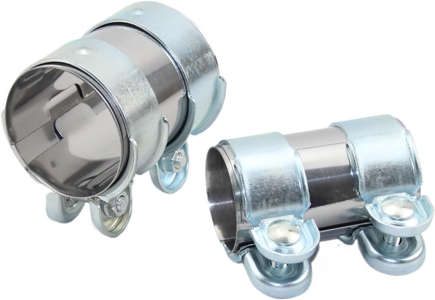 Stainless steel pipe clamp Round pipe fastening fittings Strong butt fitting General hoop length 95mm-125mm(38mmx95mm)