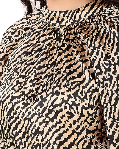 Image of BoheeWohee Women's Full Sleeves Casual Satin Top