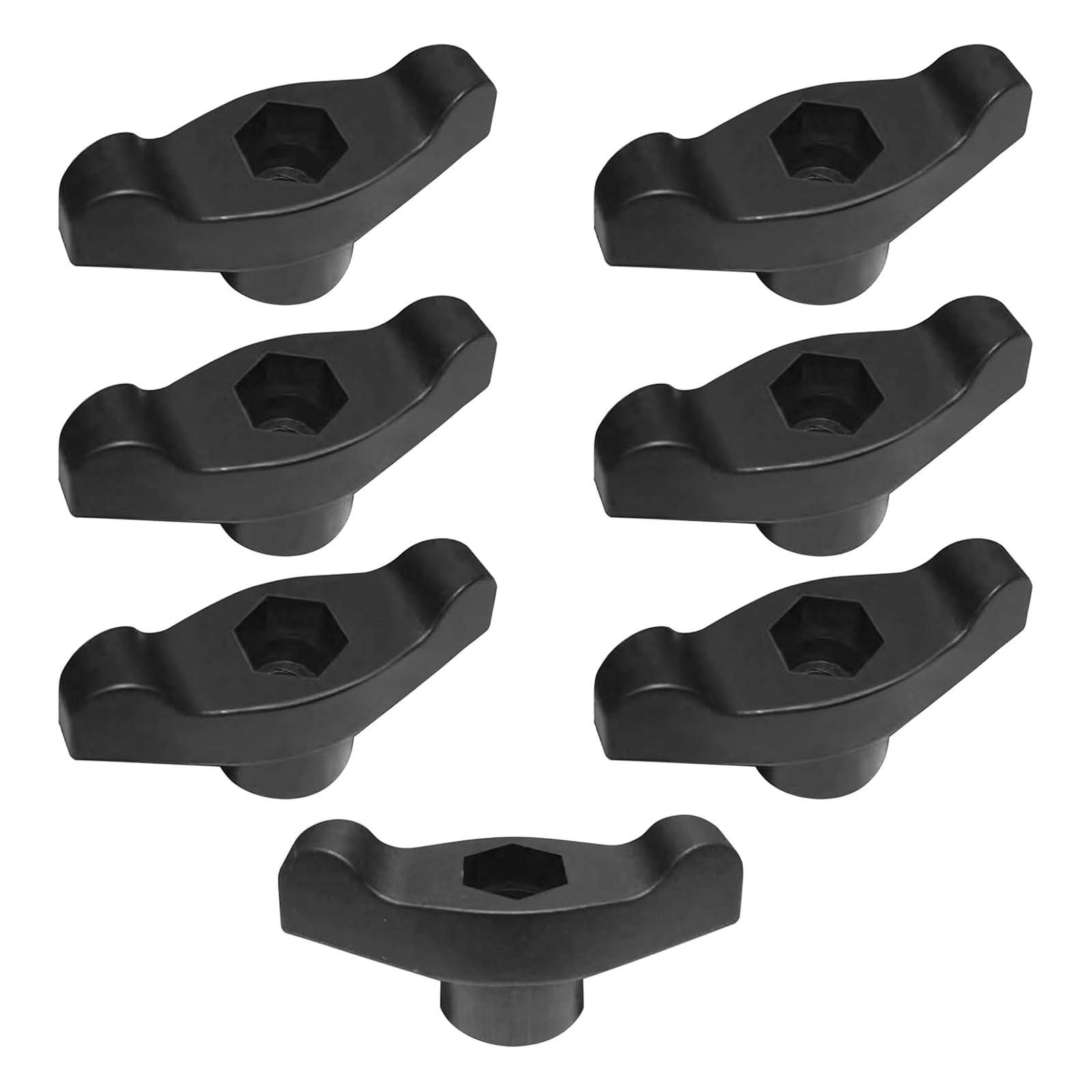 7Pieces Knob Wing Lawns Attachments Sturdy Replacements Knobs Tractors Components for Yard and Garden Machinery Bilt Accessories