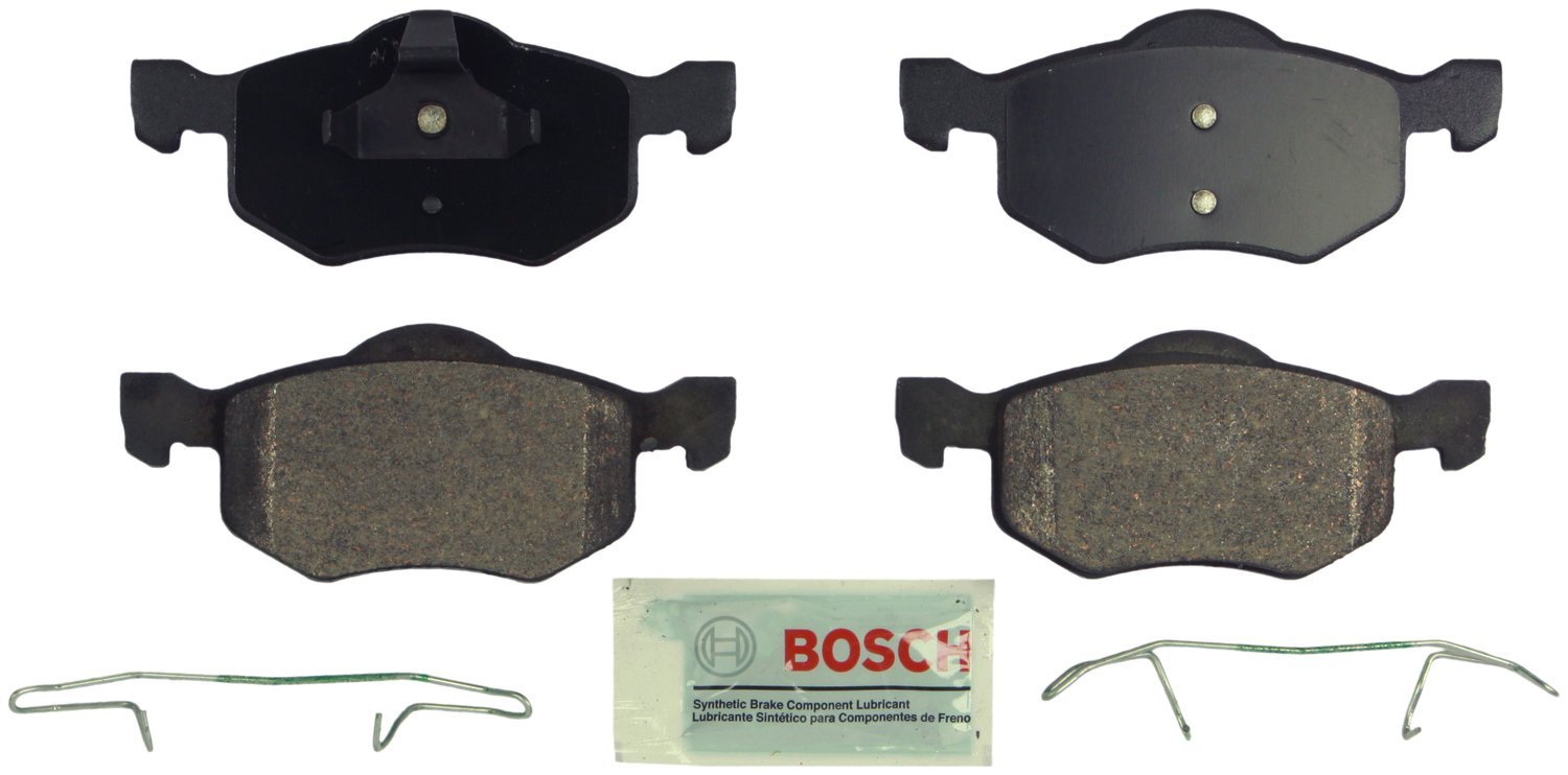 Bosch BE1324H Blue Disc Brake Pad Set with Hardware - FRONT — view 364