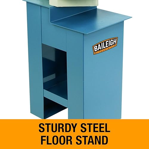 Miniatura 3 de BAILEIGH sn-f16-hn Hierro Fundido Chapa Manual esquina Notcher, 6" longitud de hoja, ángulo de 90grados muesca, 16-gauge Acero Capacidad