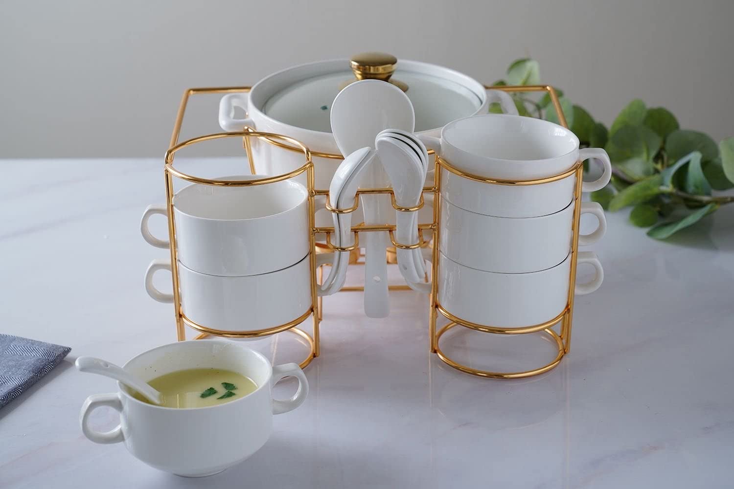 PAN Home Xena 15pcs Soup Serving Set