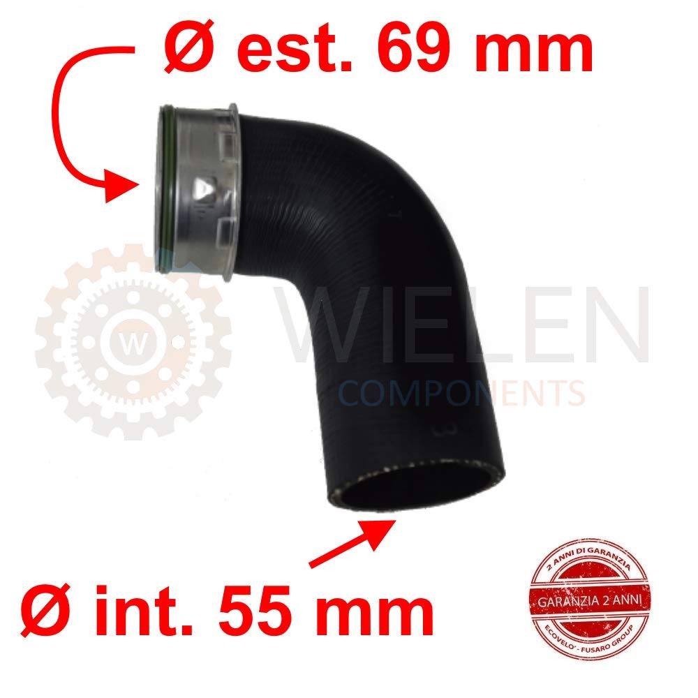 Manchon Intercooler Compatible BMW X3 E83 3.0 D/SD XDrive - Référence 11613415784