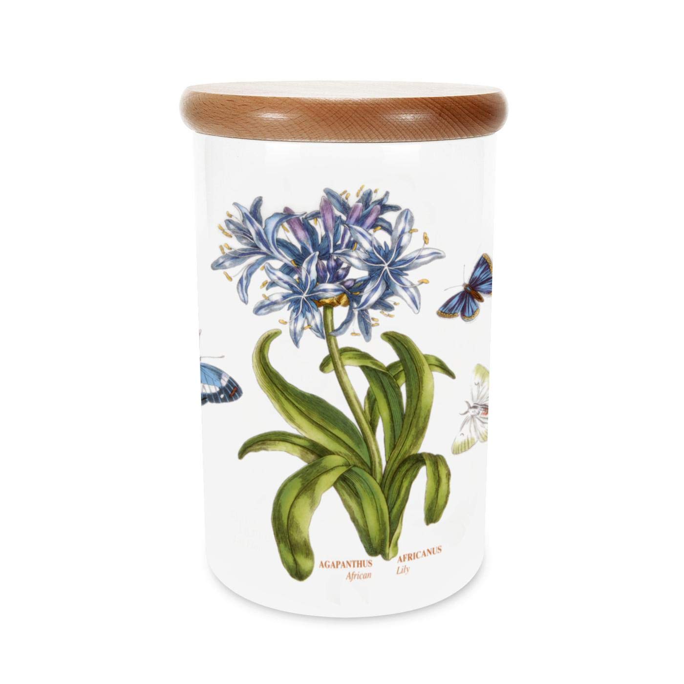Portmeirion 8" Airtight Jar African Lily