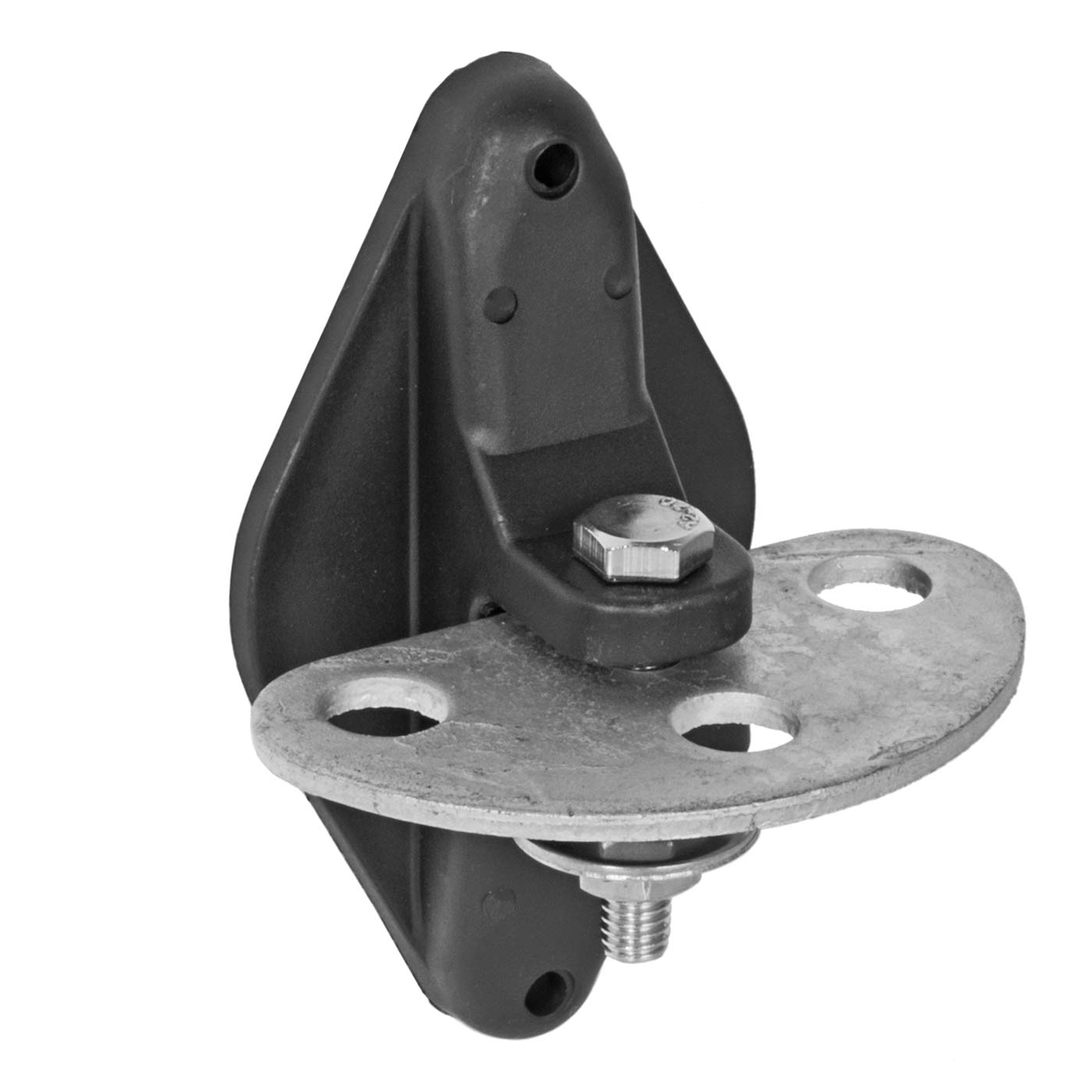 Isolatori Per Recinzioni Elettriche - Con Piastra Zincata, Confezione Da 10 Pezzi - Foto 2