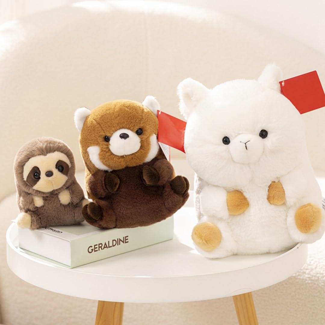ハンドメイド　しろくまちゃん　アルパカ&ウールのぬいぐるみ 楽天市場】超可愛 アルパカ ぬいぐるみ 動物 アルパカ