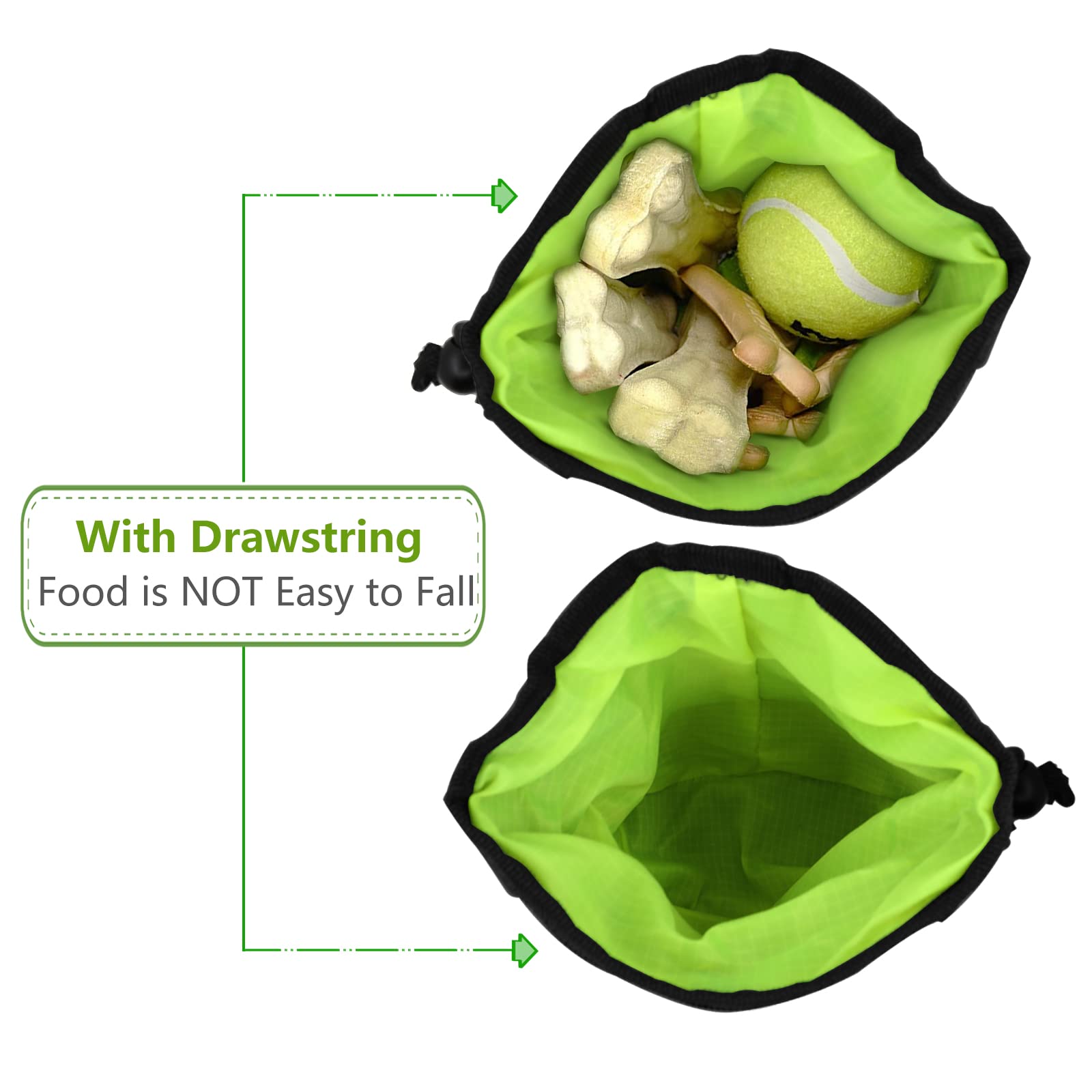 Bolsa de golosinas para perros, kit de entrenamiento para perros, bolsa de entrenamiento para perros, bolsa de golosinas para perros con clicker para perros, dispensador de bolsas para