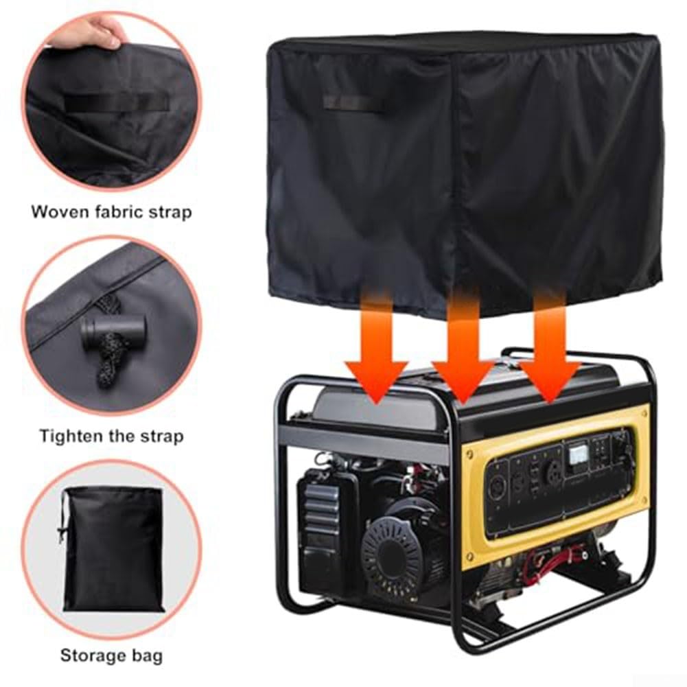 Funda Generador 600D Impermeable Anti-UV 26x20in(31 * 29 * 28in)