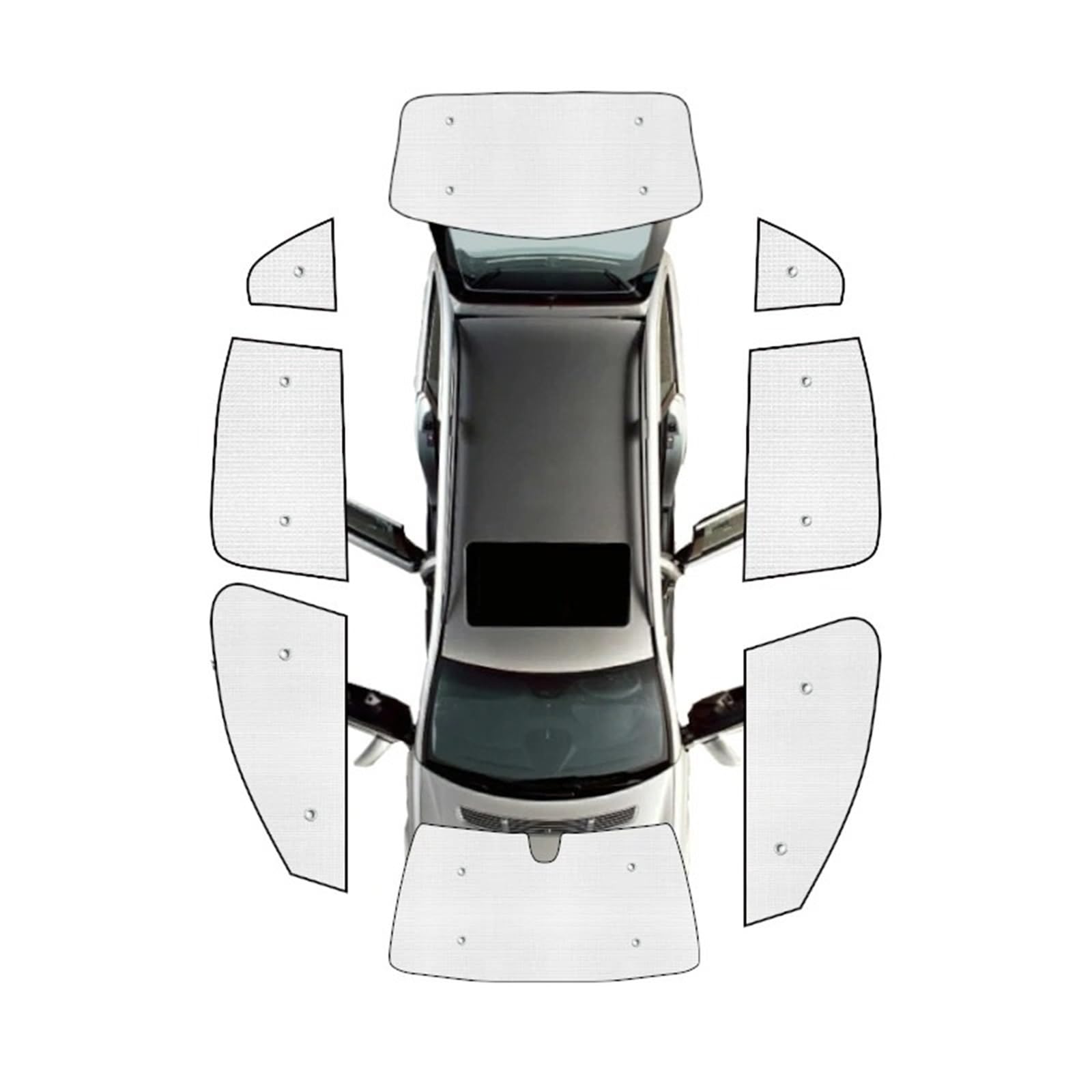 Pare-soleil complet Kia Stonic isolation premium UV - 4