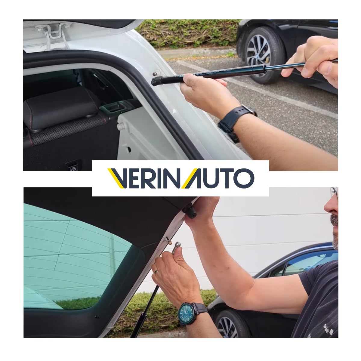 Lot de 2 vérins de capot compatible avec Nissan Patrol Y61 - Modèle de 1998 à 2009 - Modèle GR Y61
