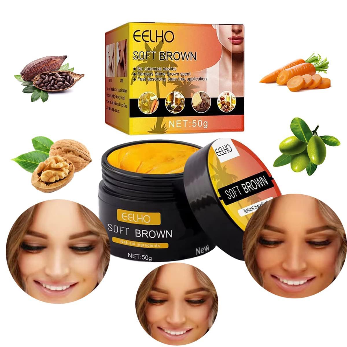 Natural Tanning Gel | Tanning Lotion | Tanning Gel, Lngredients:Carrot, Indoor/Outdoor Tanning Lotion for Tattoo & Color Fade Protection, Anti-Orange, Anti-Aging & Anti-Wrinkle Natural Natural Tanning Gel | Tanning Lotion | Tanning Gel, Lngredients:Carrot, Indoor/Outdoor Tanning Lotion for Tattoo & Color Fade Protection, Anti-Orange, Anti-Aging & Anti-Wrinkle Natural