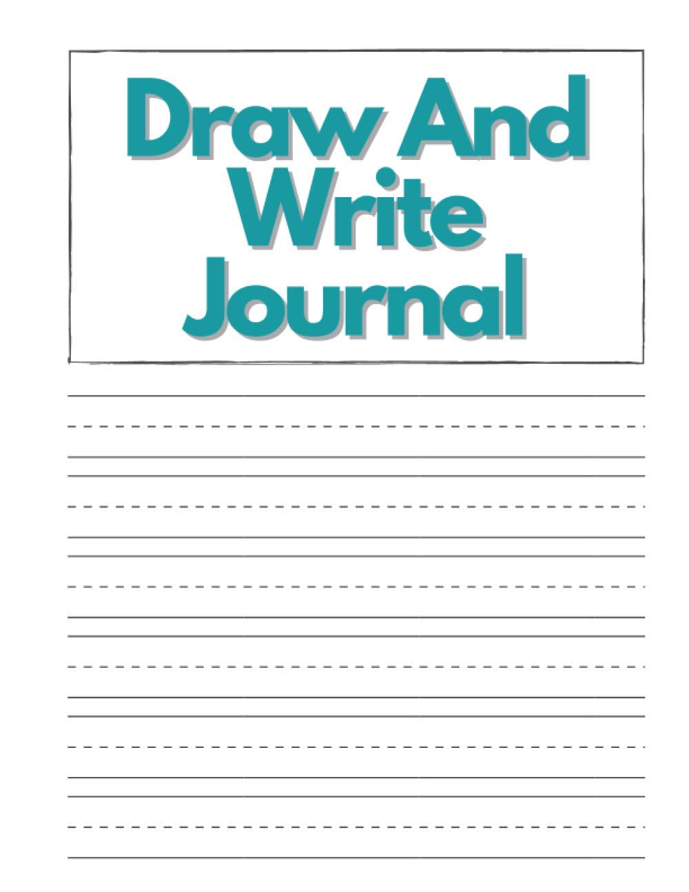 Writing Paper With Drawing Space