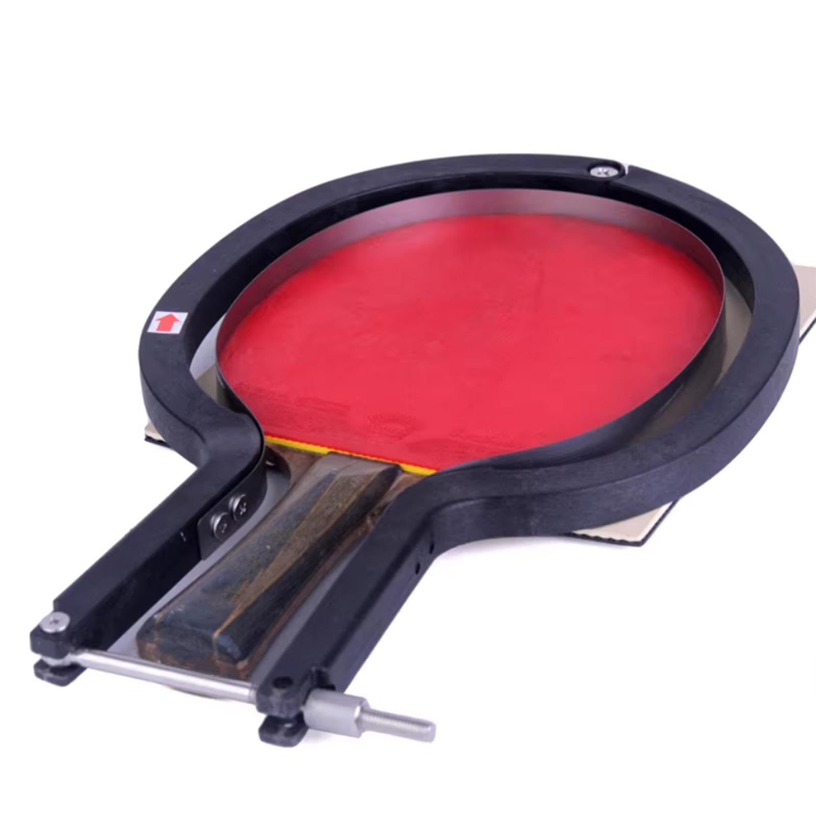 Milageto Coupe-Raquettes de Tennis de Table avec Tige Rotative, Couteau de Détourage pour Ping-Pong, Outil de Coupe Ergonomique, Léger et Facile à Utiliser, Idéal pour Entretien et Voyage