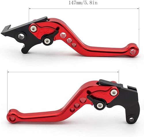 Miniatura 4 de Krace Juego de palancas de freno de embrague de motocicleta para Kawasaki Z900 Z650 NINJA 650RER-6F 2017 2018, VERSYS 1000 650 cc VULCANS 2015 2016