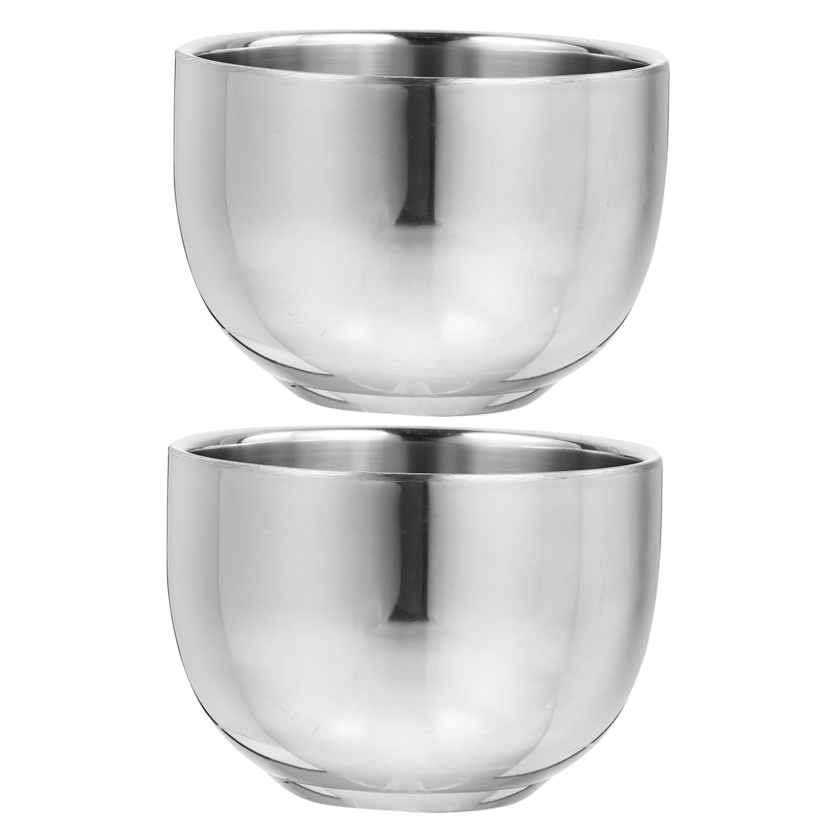 FRCOLOR 2sets Large Capacity Shaving Soap Bowls for Men Barber Shaving Bowl Soap Foaming Cup Bubble Men Shaver Accessory 2pcs*2