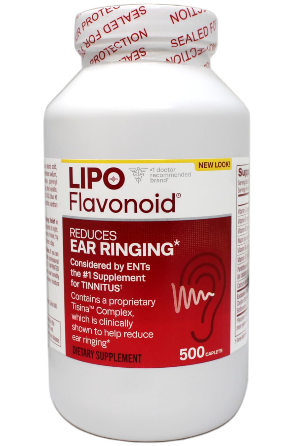 Plus Unique Ear Health 500 Caplets