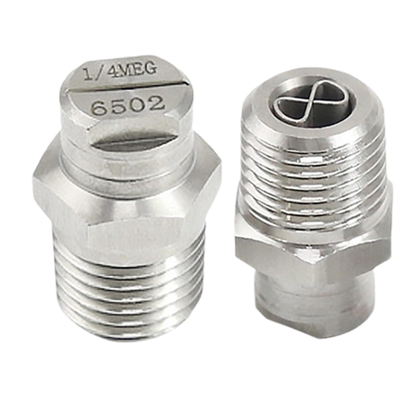 Upgrades Steel Fan Type Sprays Nozzle with Uniform Water Distribution Simple Installs for Various Applications Rustproof Steel