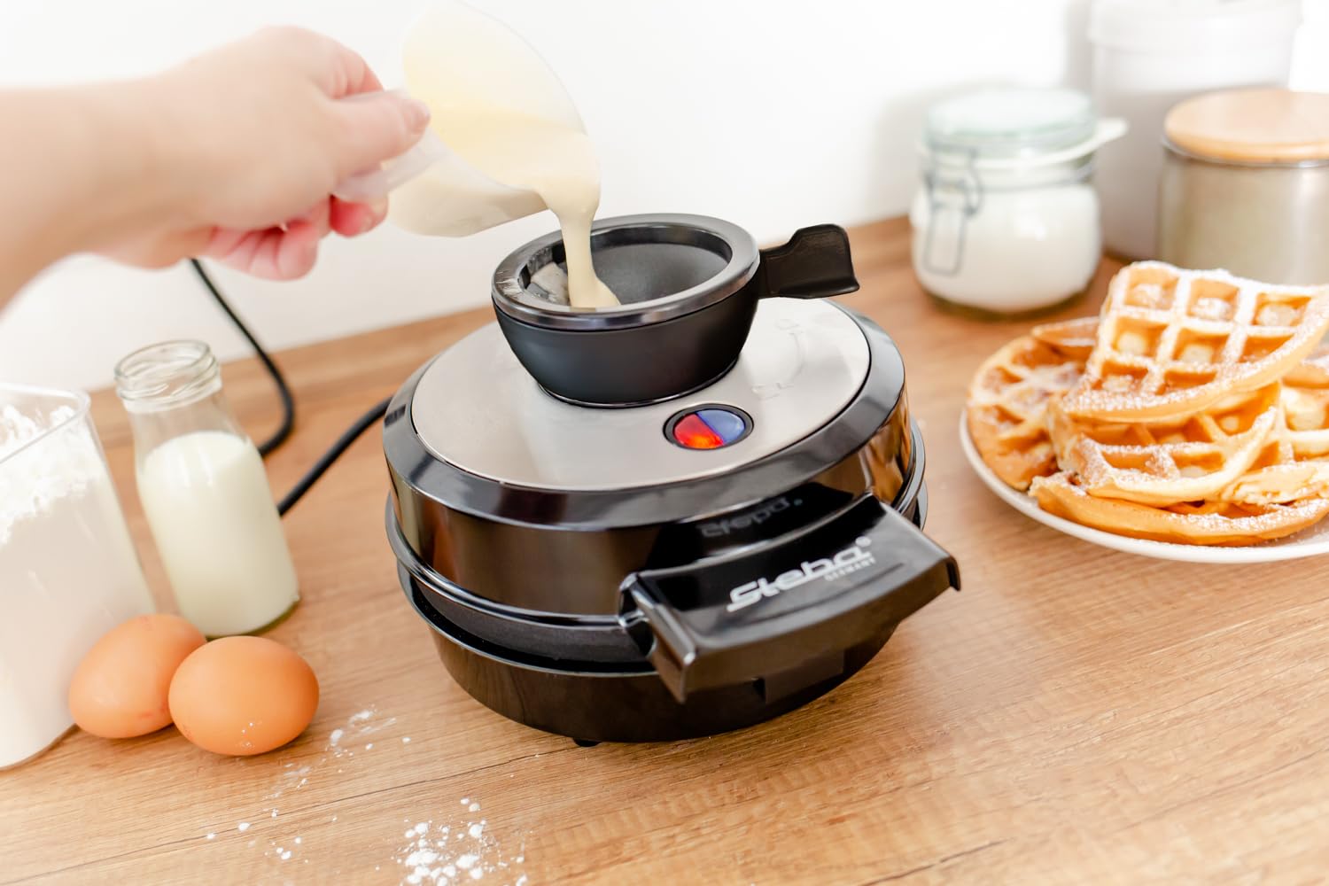 Steba WE 20 Volcano noir Gaufrier