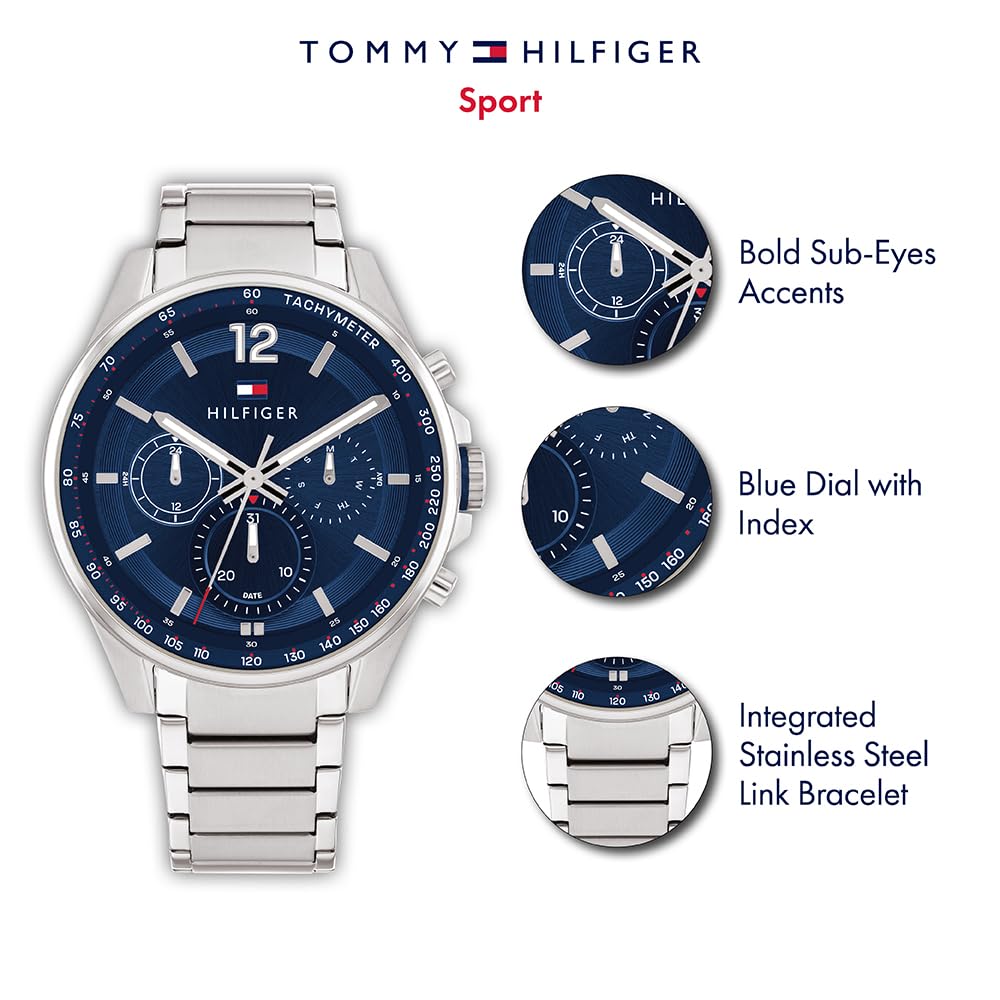 Tommy Hilfiger - Reloj analógico de Cuarzo para Hombre