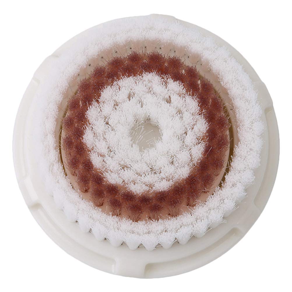 Facial Cleansing Brush Head Replacement, Facial Cleansing Brush Head, Exfoliator Facial Brush Head, For Clogged and Enlarged Pores(4-Pack Blue): Beauty