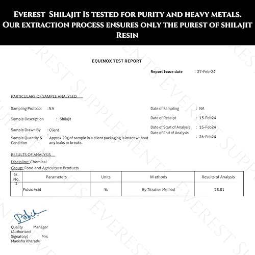 Miniatura 6 de Resina Shilajit orgánica pura del Himalaya, grado dorado, 500 mg de potencia máxima, resina Shilajit natural con más de 85 minerales traza y ácido