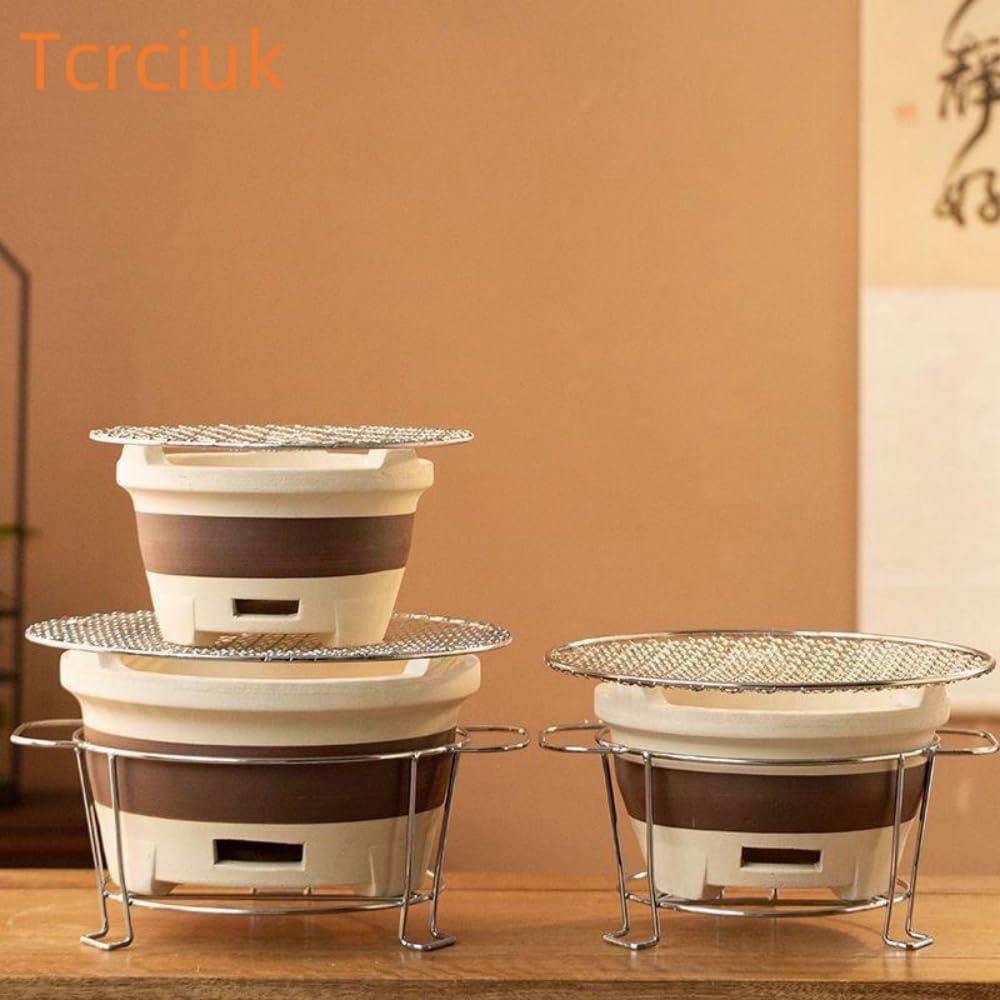 Amazon.co.jp: バーベキュー 七輪 炭火焼き バーベキュー 炭火焼 卓上