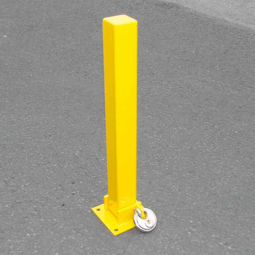 Maypole Heavy Duty Foldable Security Post Driveways, Carports, Garages Bolt Fixed Type