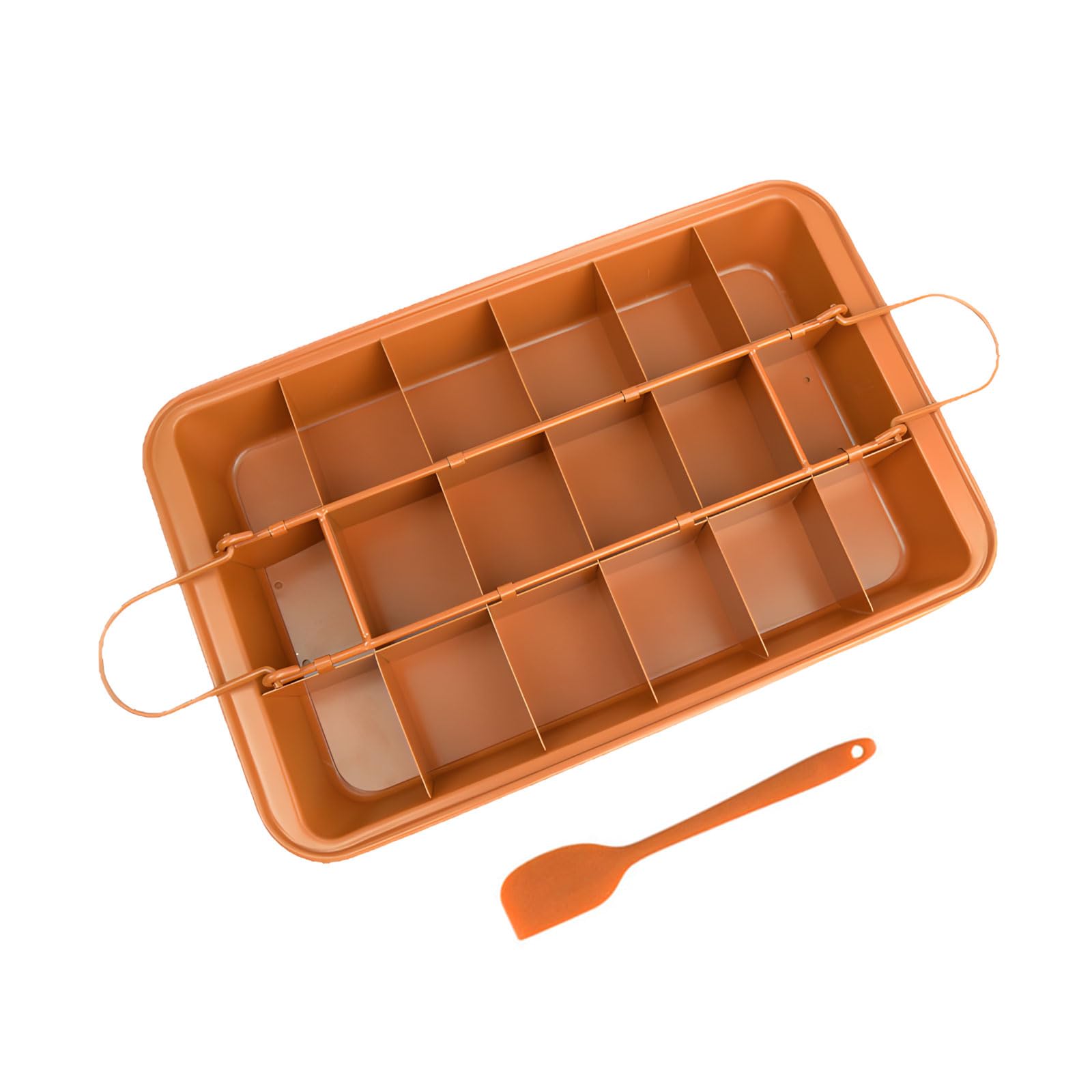 MALSSE 18 Cavity Cake Mold in Carbon Steel Ensuring Even Baking and Release Easy Clean Bakeware