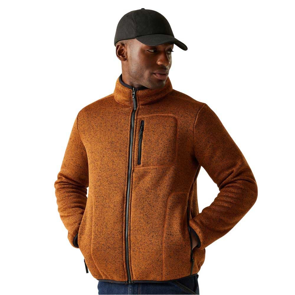 Regatta Mens Barlee Fleece Brown