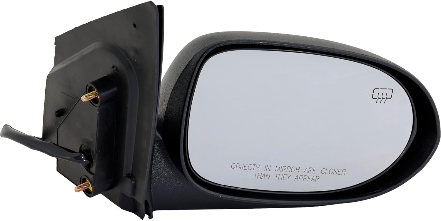 Kool Vue Passenger Side Power Heated Mirror for Dodge Caliber 2010-2012 Textured