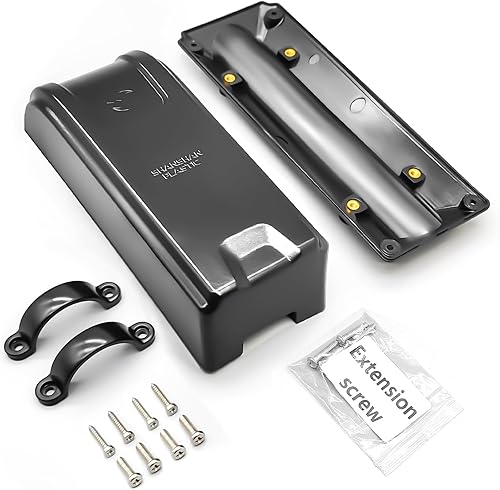 Ebike - Caja de control de plástico, caja de controlador para bicicletas eléctricas, bicicletas de montaña, kit de motor eléctrico (tamaño grande)