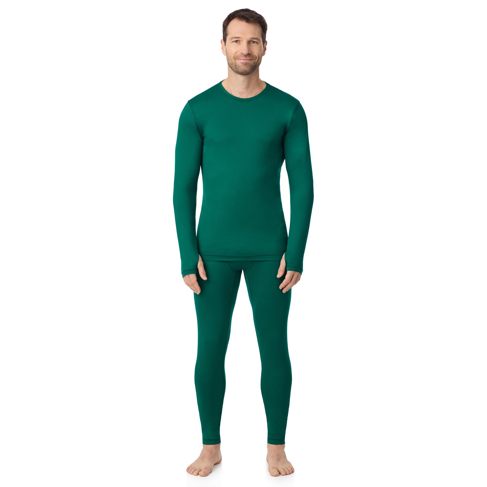Cuddl Duds Lightweight 2 Piece Active Base Layer Matching Sets for Men