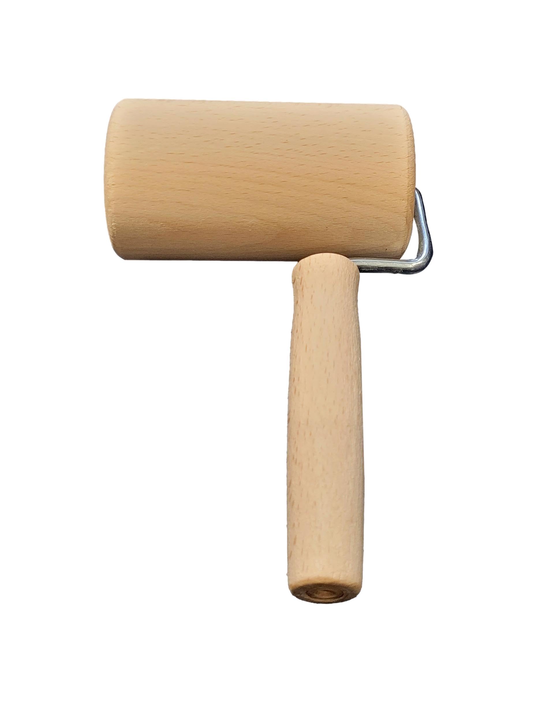 Rouleau À Pâtisserie 17 X 7 Cm En Bois De Hêtre | Petit Rouleau À