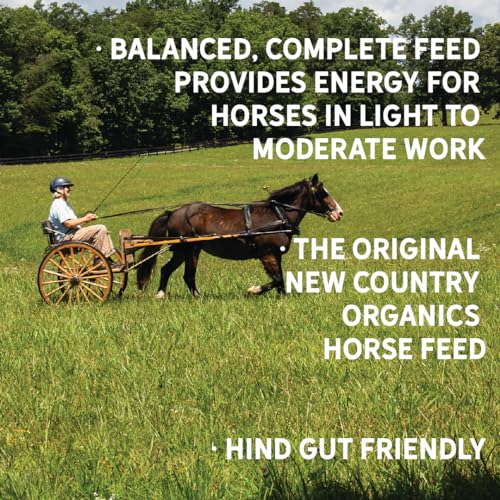New Country Organics Performance Horse Feed For Horses In Light To Moderate Work thumb #4