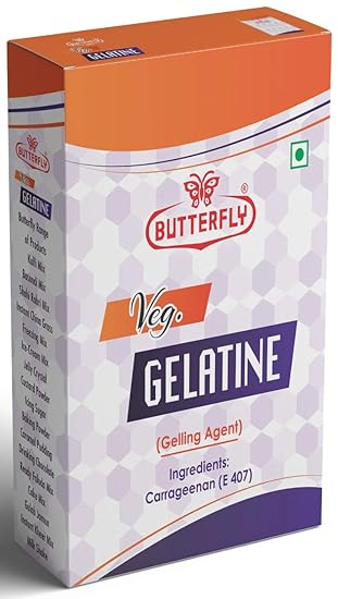Butterfly Veg Gelatine(Carrageenan)
