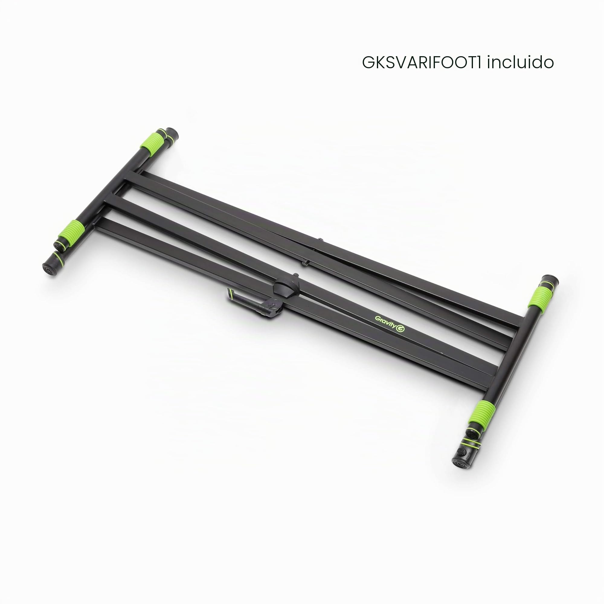 Gravity KSX 2 RD - Set con soporte para teclado X-Form doble y escritorio rápido