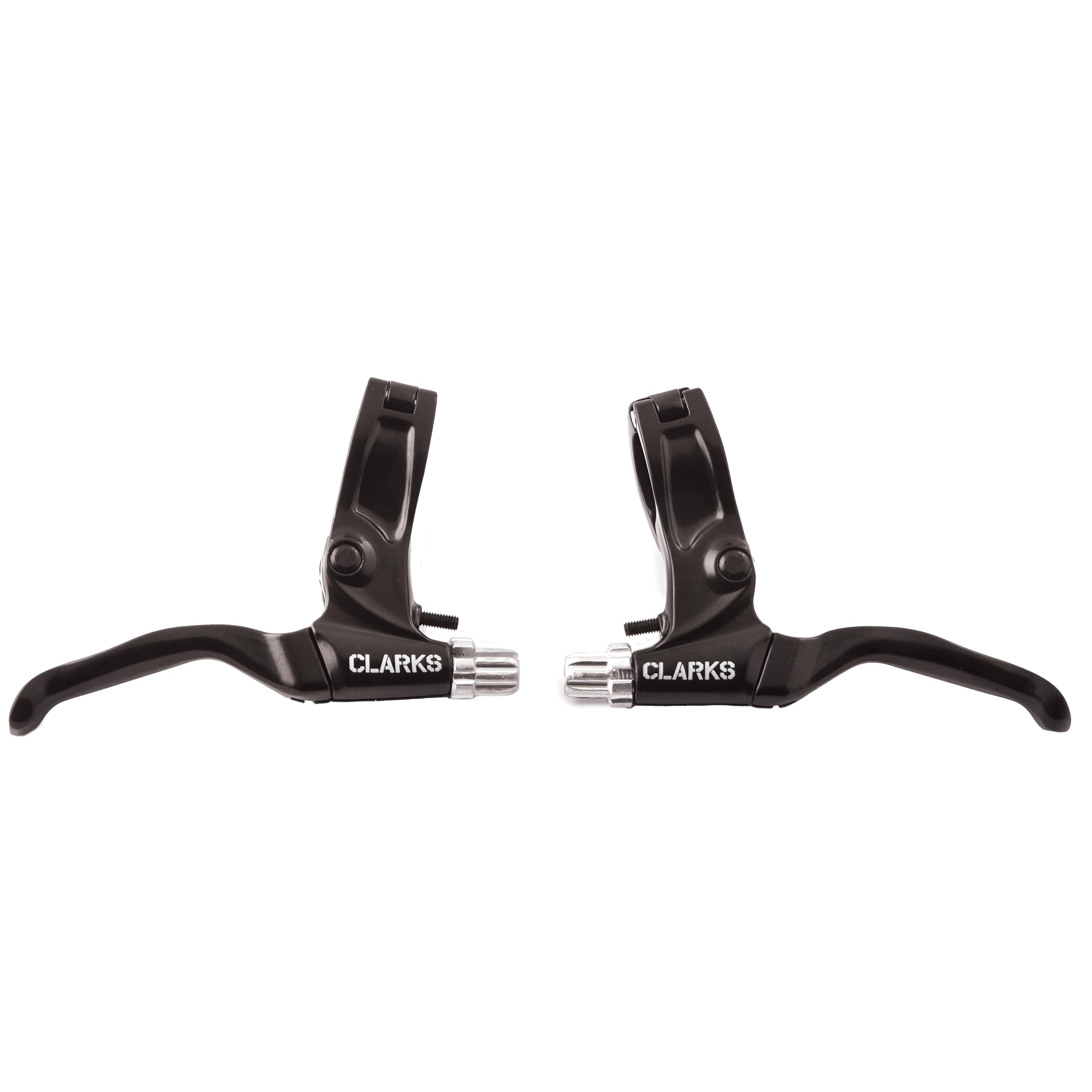 Clarks Cycle Systems CLK-370D Alloy V-Brake Levers for Thumb and Twist Shift Brake Levers, Black, Pair
