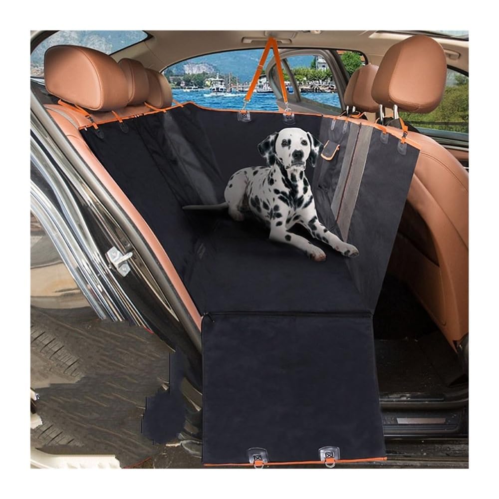 Funda Asiento Coche Perro Funda de Asiento de Coche para Perro, Almohadilla de Coche Multifuncional, Funda de Asiento para Cachorro, fácil de Llevar, Plegable Cubre Asientos Coche Perro