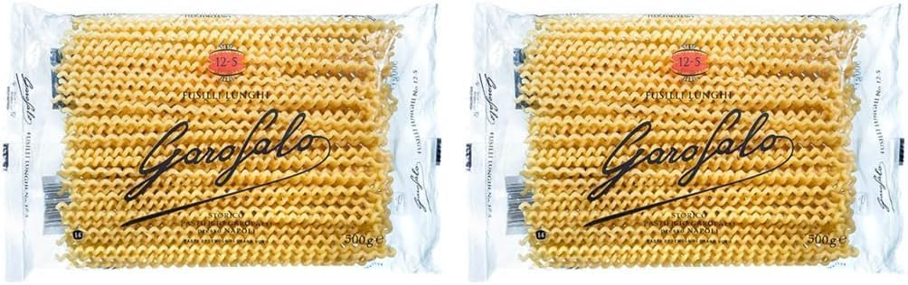 Garofalo Fusilli Lunghi Dry Pasta 500g (Pack of 2)
