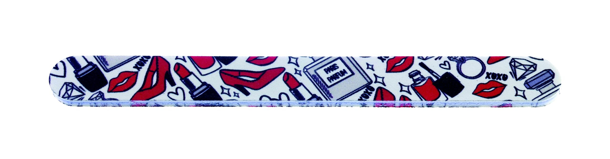 Blue Farm | Limas para uñas grano 150/240 decoraciones surtidas. 24 alternativas EX72-LC-05 expositor limas manicura decoradas grano 150/240 WHAT WOMEN WANT - 72 unidades