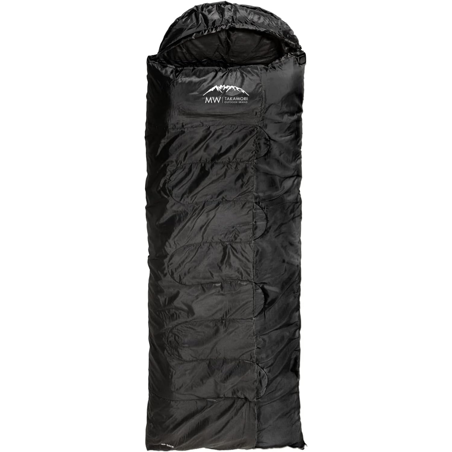寝袋 マミーシュラフ ダウン キャンプ 黒 春夏用 アウトドア 寝袋