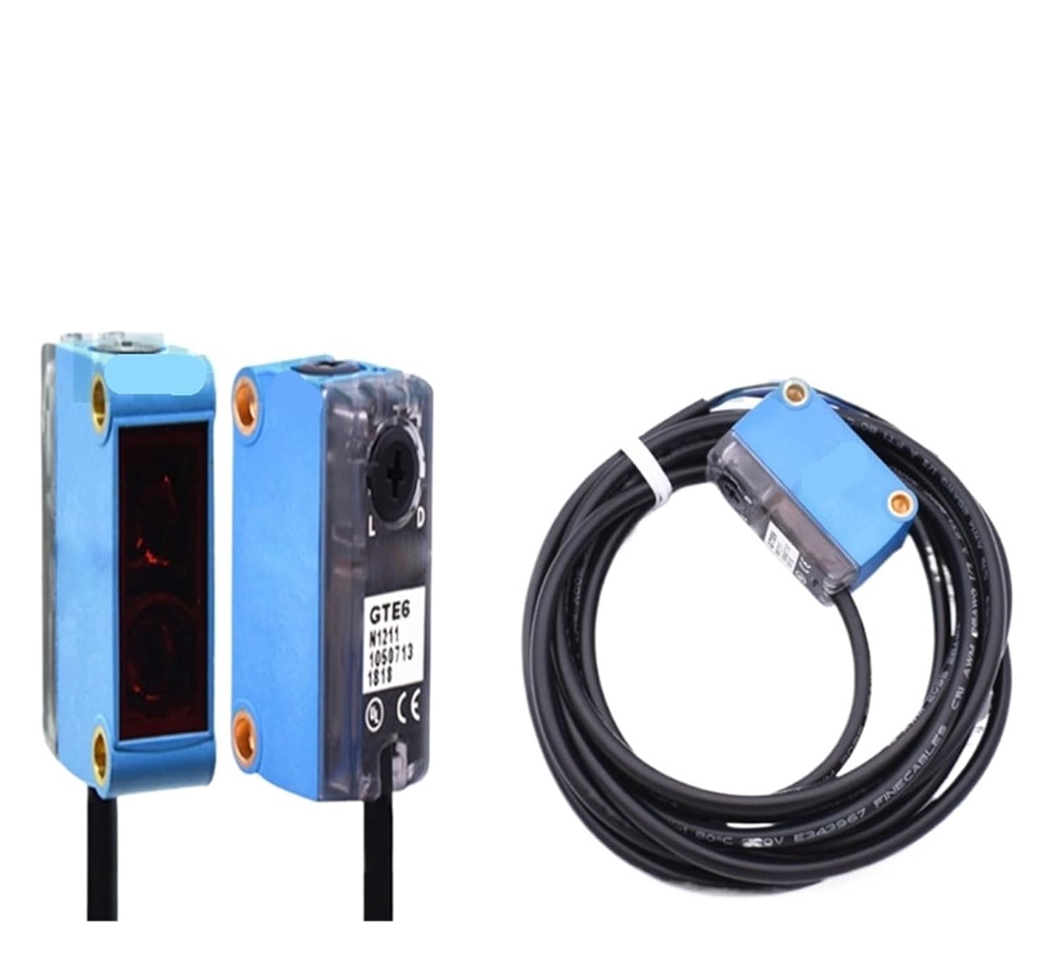 1pcs Photoelectric Switch GTB6-N1211 GTB6-N1212 GTB6-P1211 GTB6-P1212 GTE6-N1212 GTE6-P1212 GTE6-P1211 GL6-N1211 GL6-P4211(GTE6-P1211)