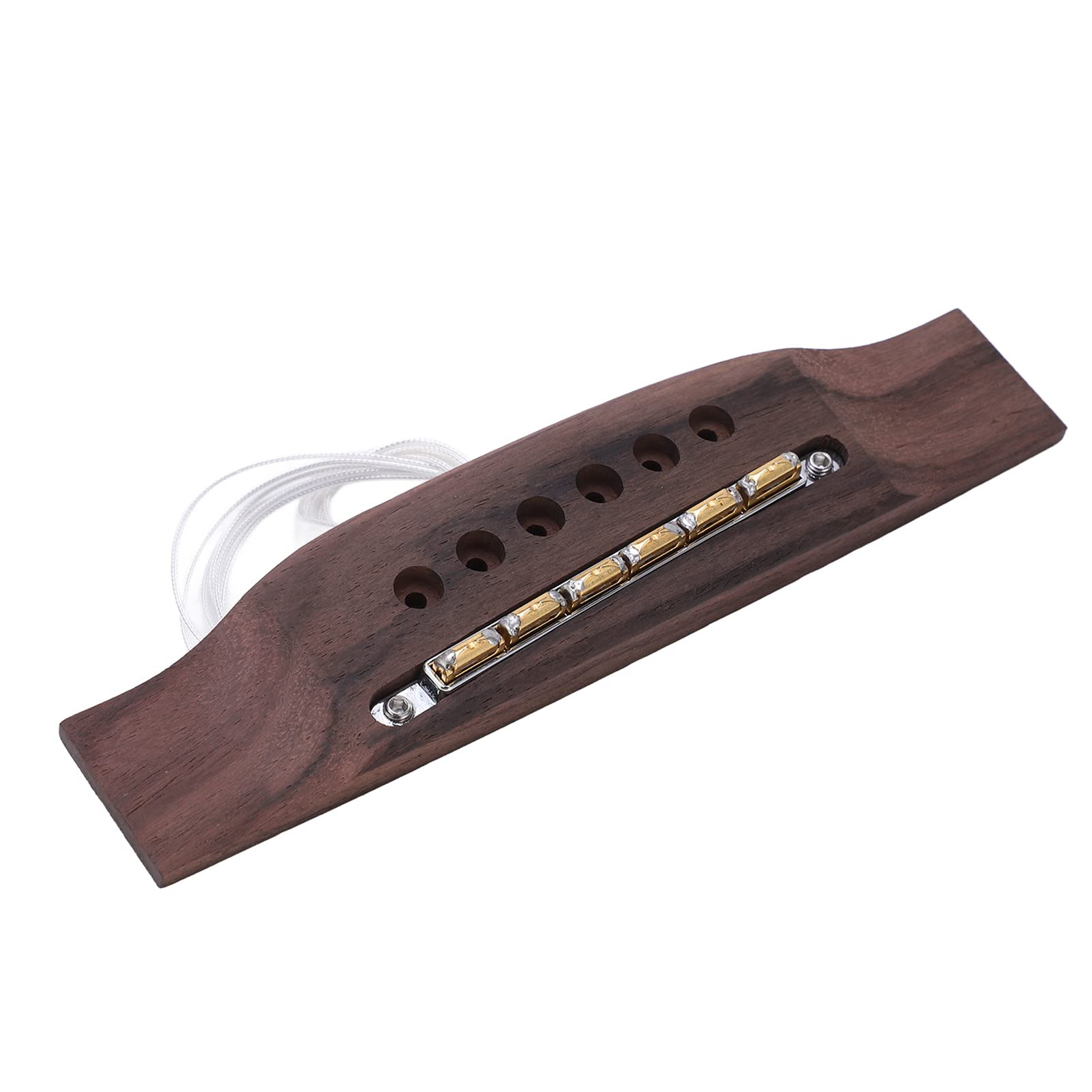 Piezo Pickup per Chitarra Acustica Folk con Suono Dinamico e Granuloso Design Rimovibile Leggero ed Elegante Made in Palissandro per Esibizioni Pratiche e Registrazioni