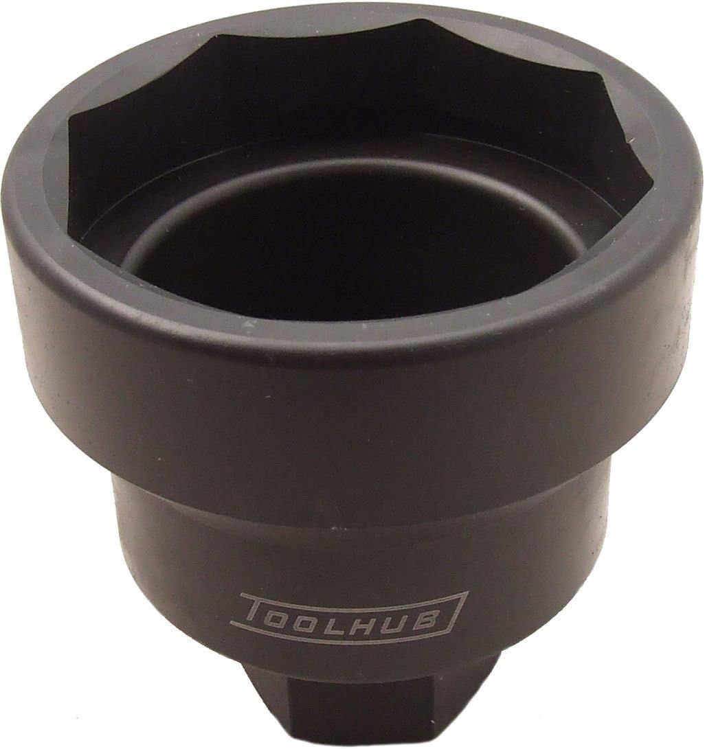 TOOLHUB9477 Professional Heavy Duty Axle Nut Hub Socket 80mm 8 Point Sides For Scania